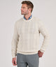 Peter Millar Crescent Ridge Cable Crew Pullover Sweater