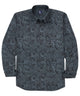 Westport No-Tuck Long Sleeve Button Under Spread Collar Stretch Performance 'Big Paisley' Print Sport Shirt