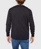 Westport No-Tuck Long Sleeve Stretch Cotton Crew Neck Henley
