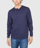 Westport No-Tuck Long Sleeve Stretch Cotton Crew Neck Henley