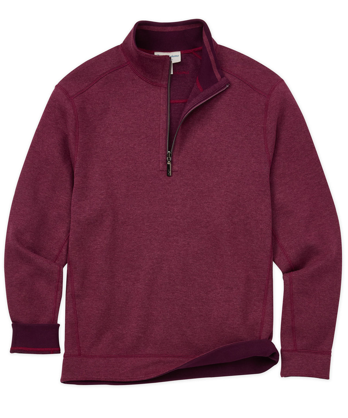 Tommy Bahama Long Sleeve Flip Coast Reversible Half-Zip Pullover, Men's Big & Tall