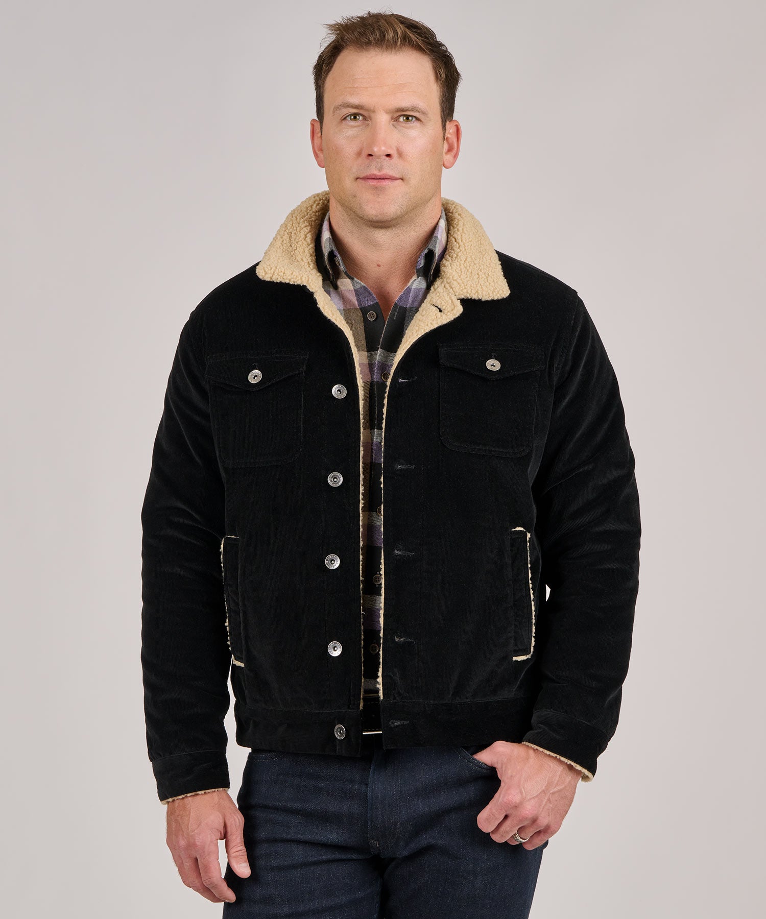 Big and tall corduroy jacket 2025