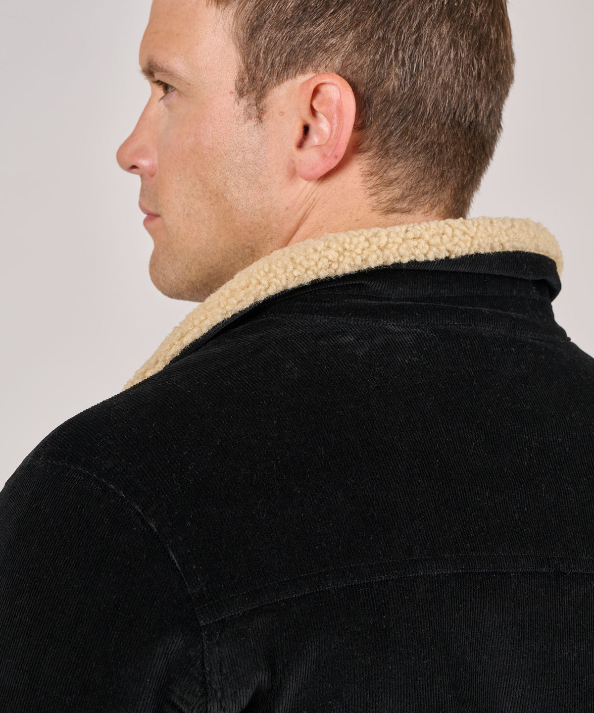 Westport Lifestyle High Pile Lined Corduroy Trucker Jacket, Men's Big & Tall