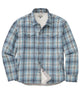 Westport Lifestyle Sherpa Lined Firepit Flannel Shirt Jacket