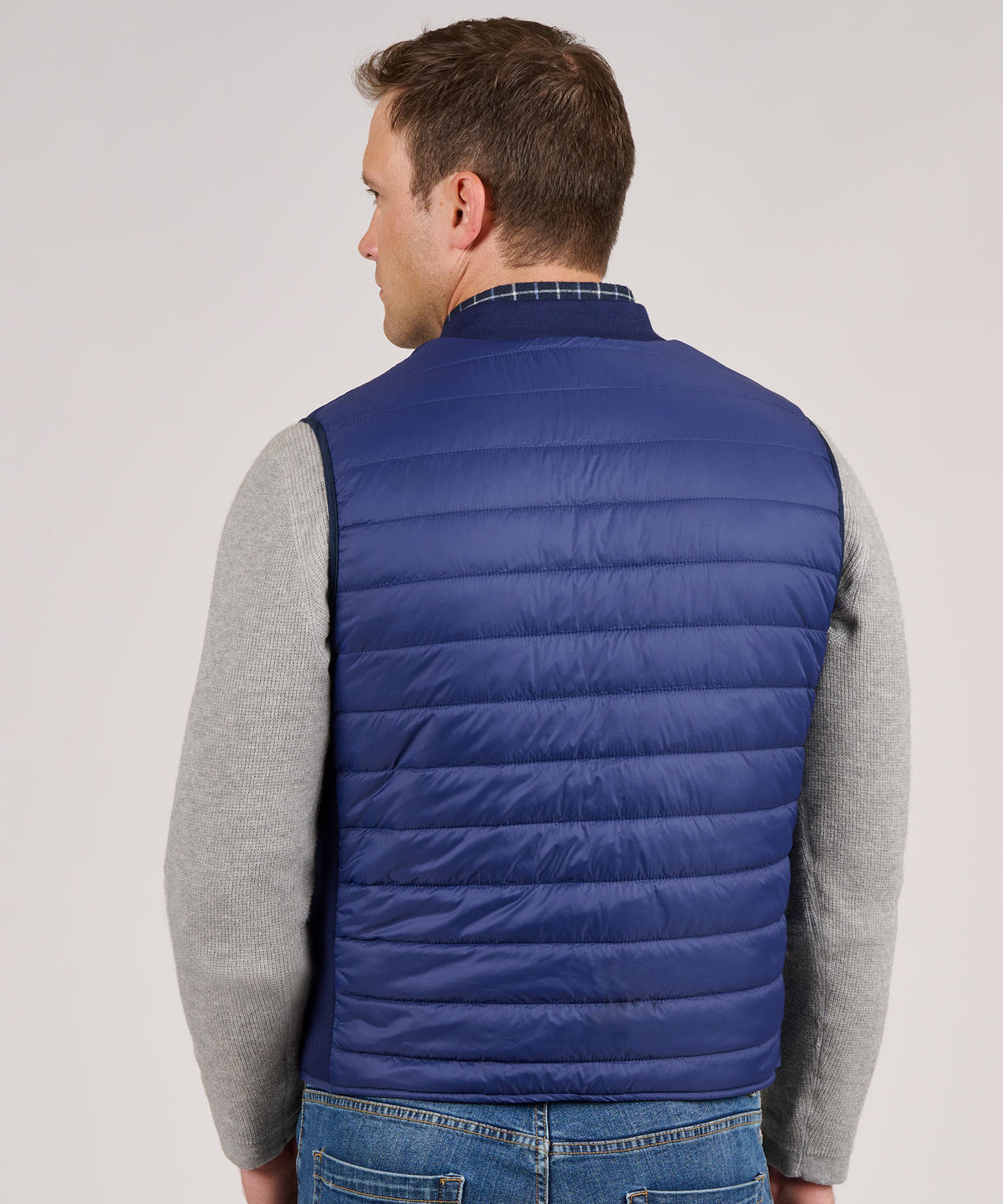 Westport Lifestyle Baseball Collar Quilted Puffer Vest, Men's Big & Tall