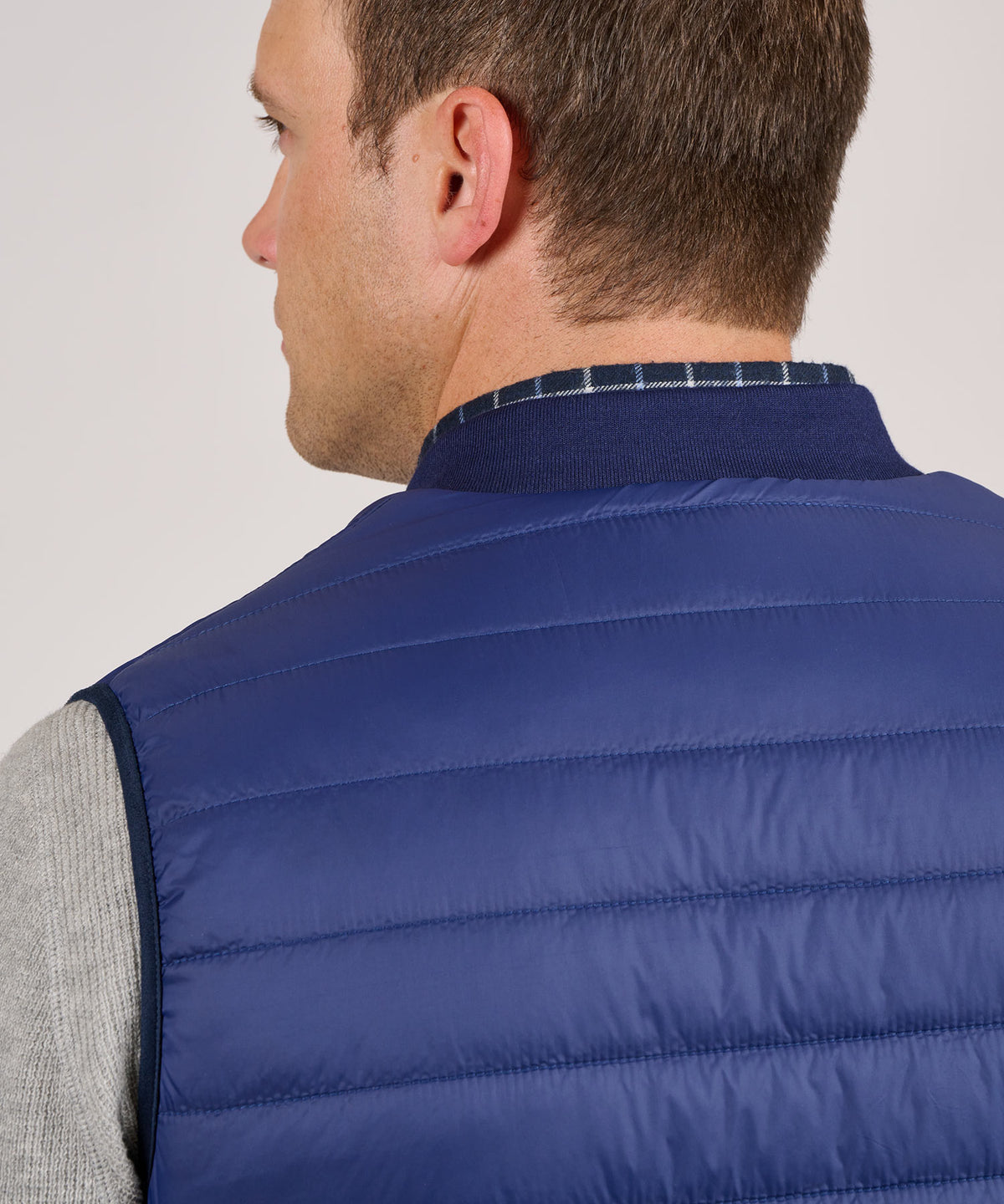 Westport Lifestyle Baseball Collar Quilted Puffer Vest, Men's Big & Tall