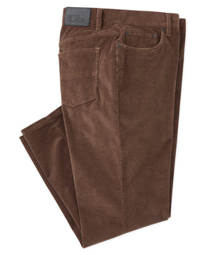 Westport Black Stretch Cord 5-Pocket Pant