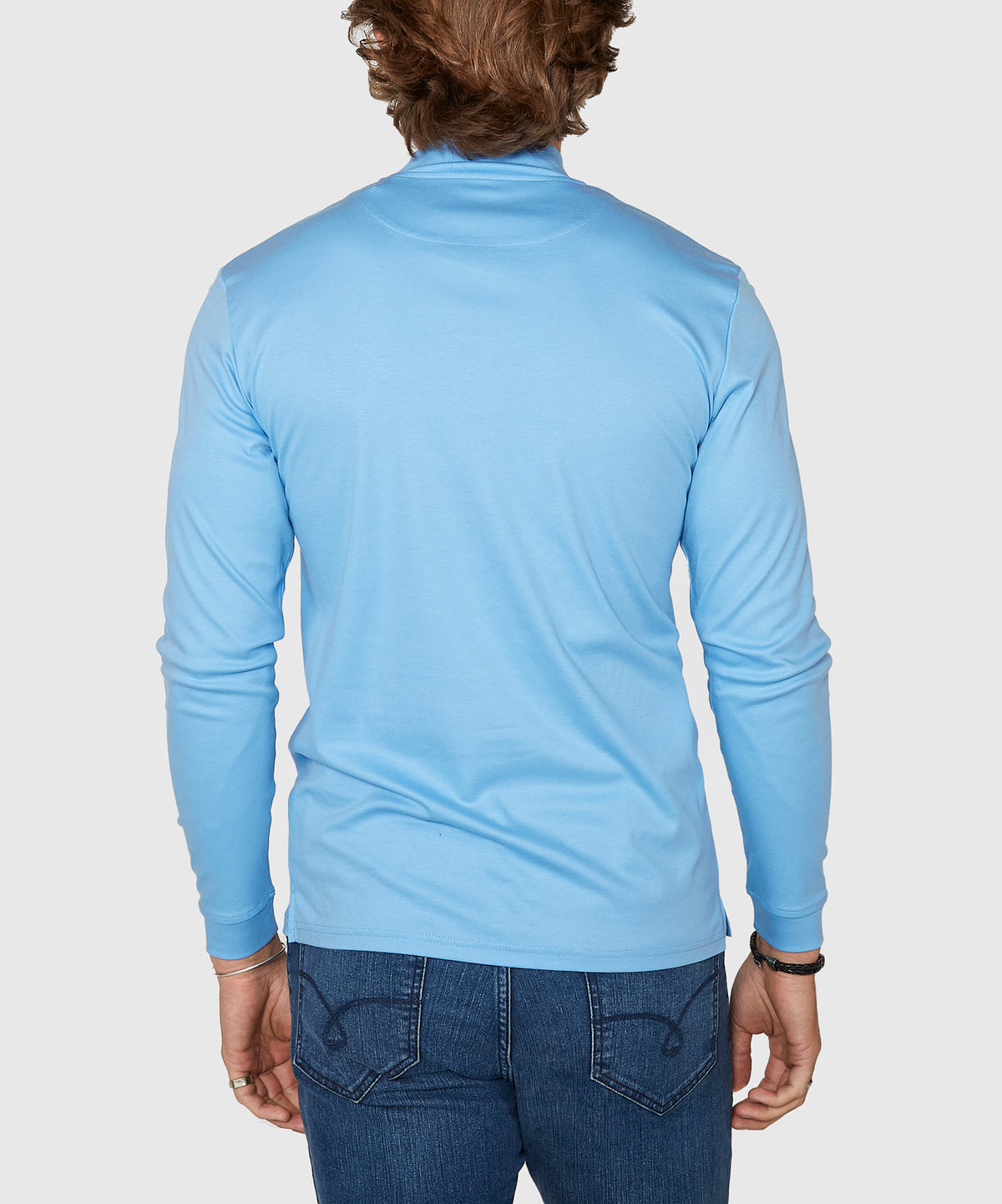 Westport Lifestyle LustreTech Cotton Mock, Men's Big & Tall