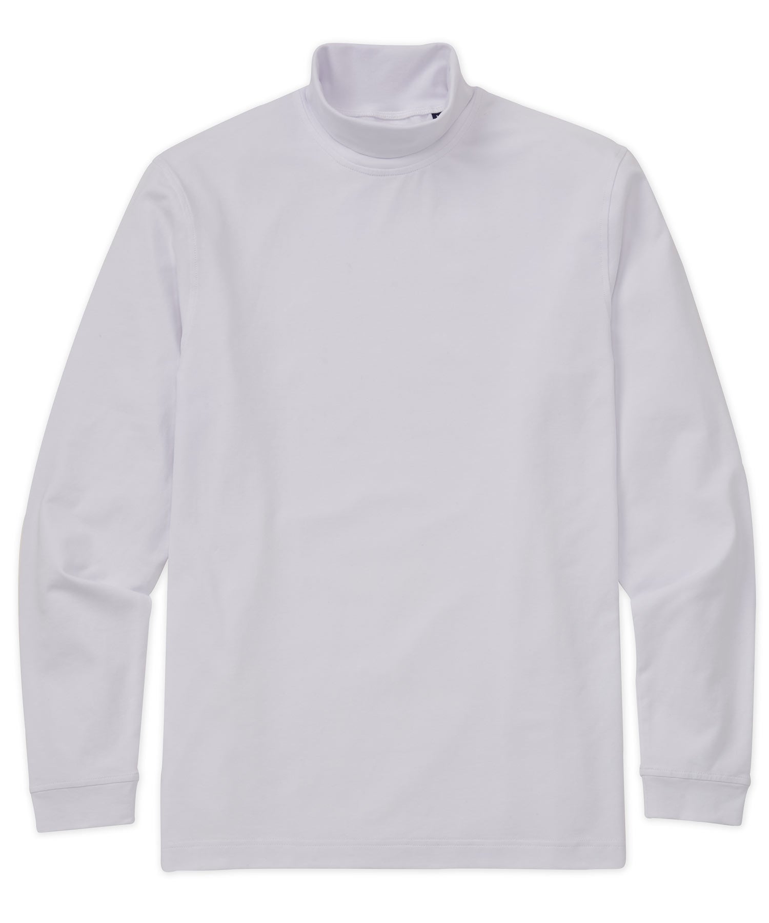 Westport Lifestyle Long Sleeve LustreTech Cotton Stretch Turtleneck