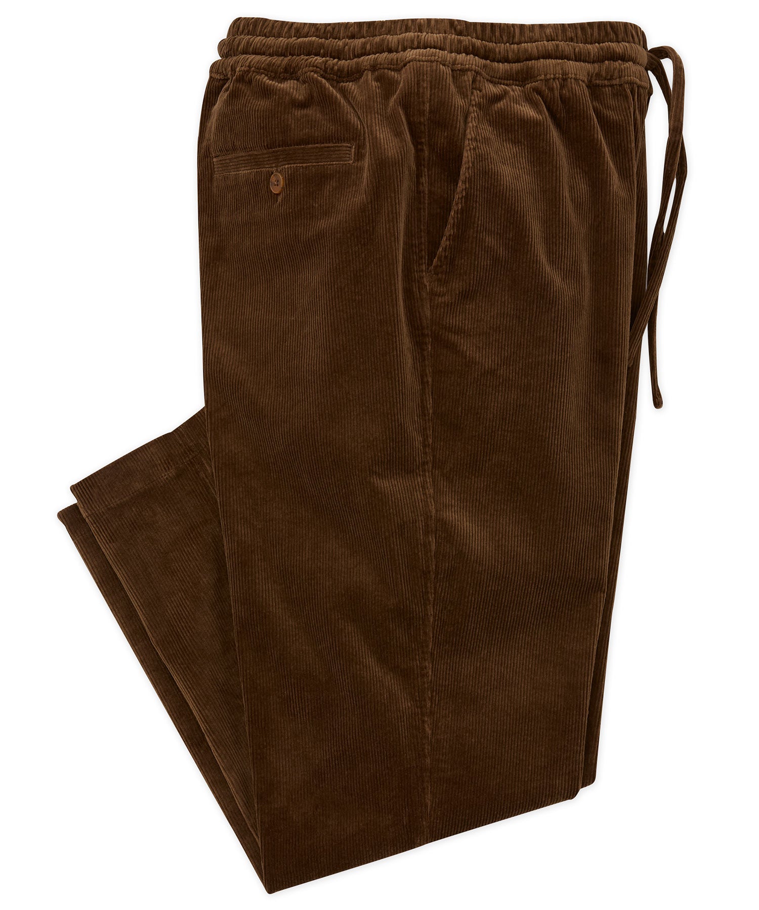Westport Lifestyle Elastic Waist Stretch Corduroy Pant, Men's Big & Tall