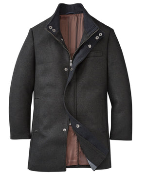 Hart schaffner marx wool top coat sale