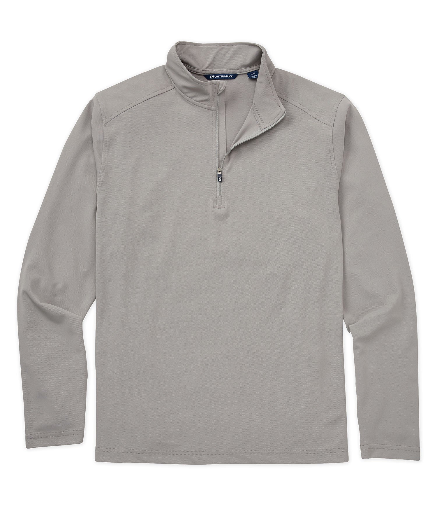 Cutter & Buck Big & Tall Virtue Eco Pique Quarter Zip Pullover