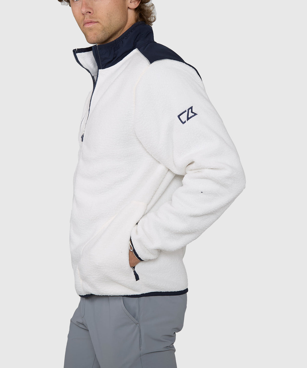 Cutter & Buck Cascade Eco Sherpa Fleece Jacket, Men's Big & Tall