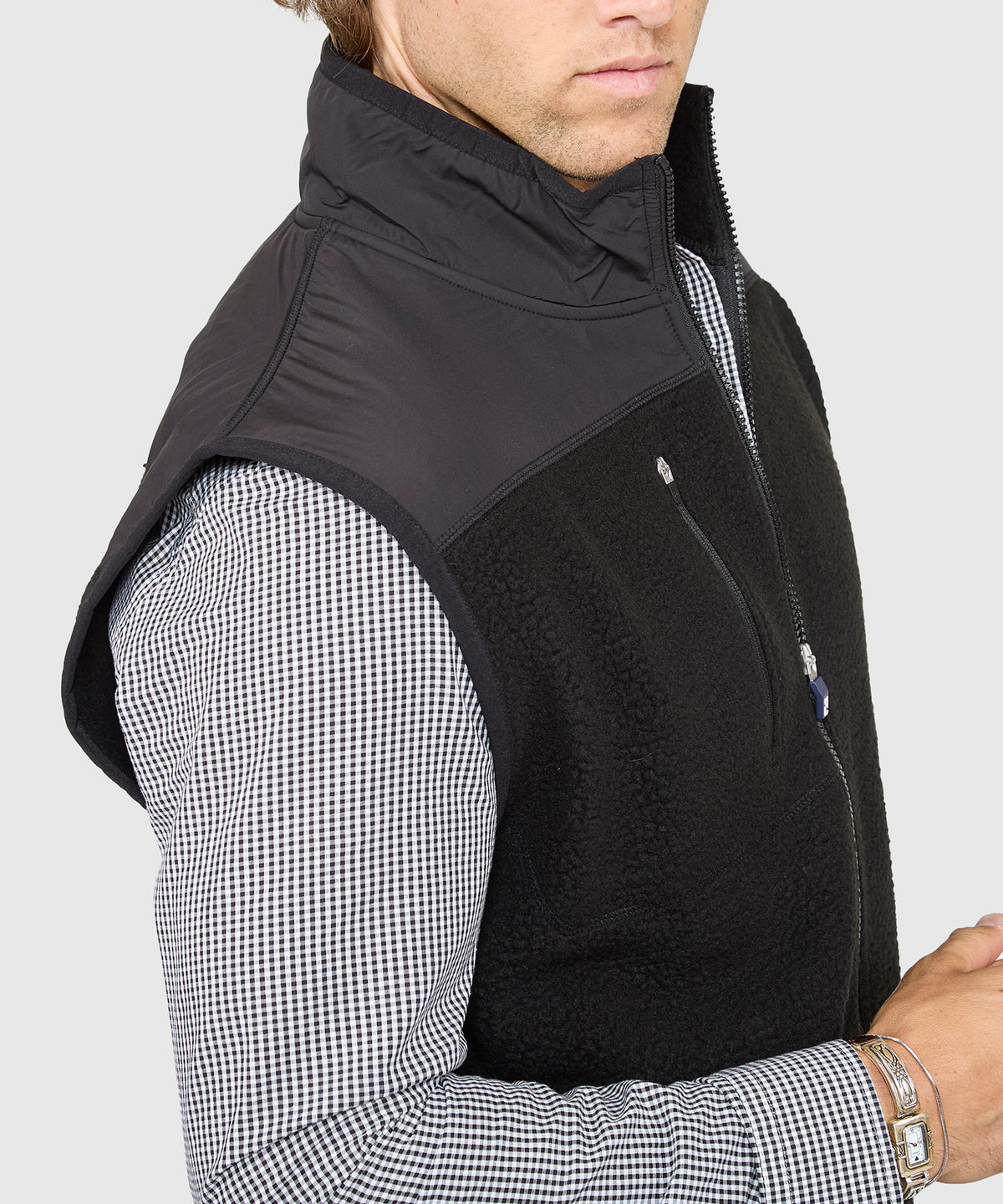 Cutter & Buck Cascade Eco Sherpa Fleece Vest, Men's Big & Tall