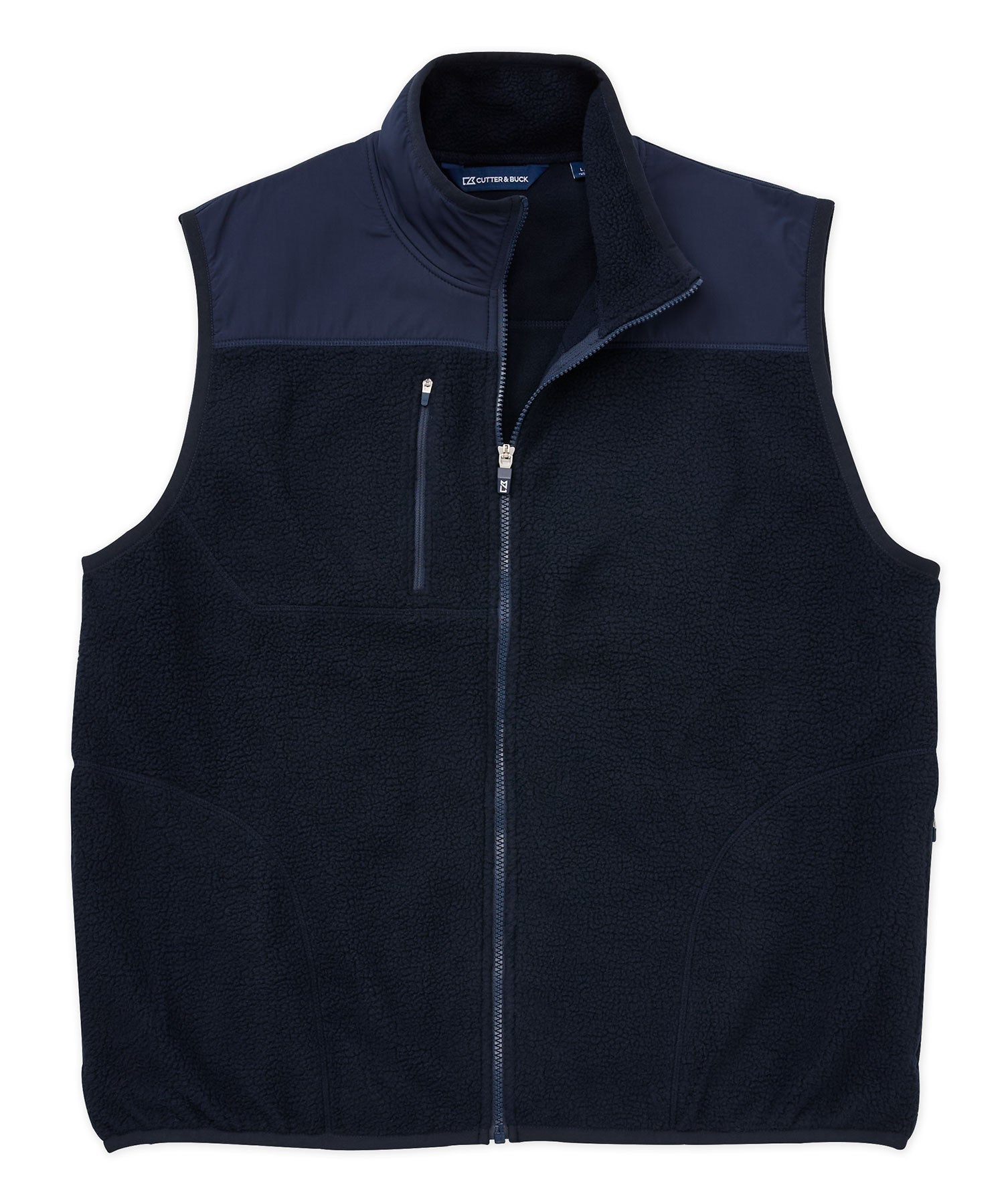 Cutter & Buck Cascade Eco Sherpa Fleece Vest, Men's Big & Tall