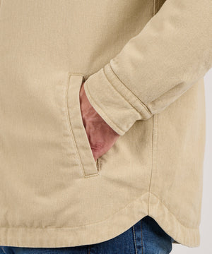 Westport Black Quilted Twill Shirt Jacket