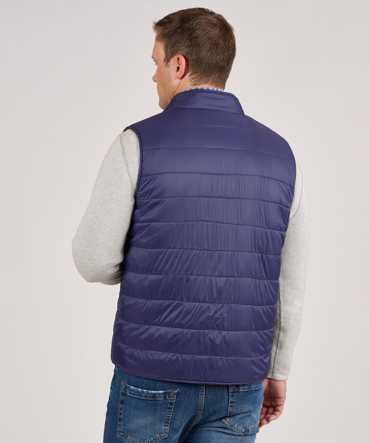 Westport Black Reversible Suede Vest, Men's Big & Tall