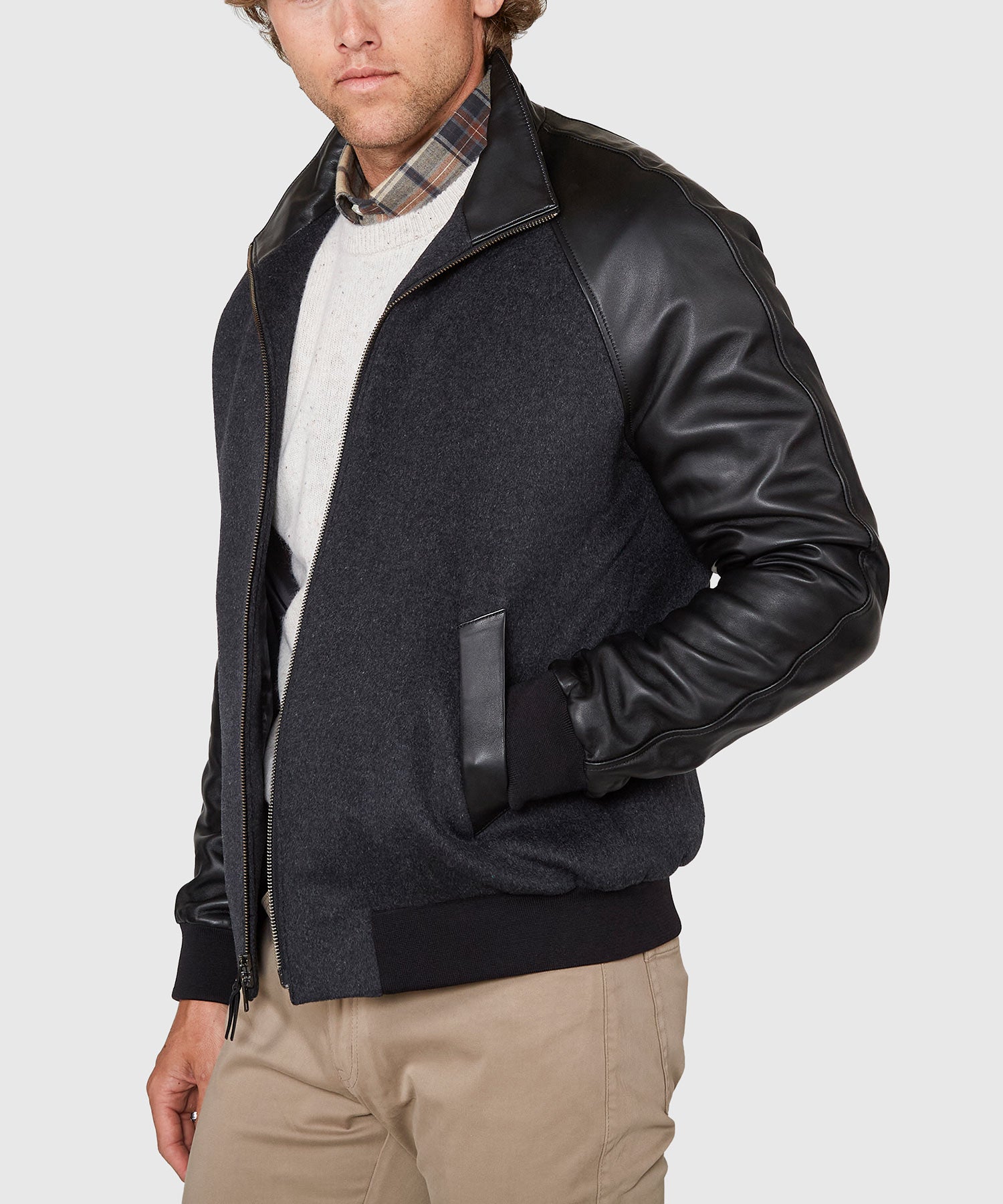 Giacche uomo daytona STIRLING LAMB PAOLO NAVY BLUE Giacche uomo daytona STIRLING LAMB PAOLO NAVY BLUE