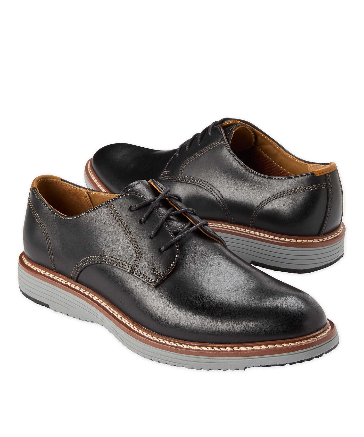 Johnston & Murphy Upton Plain Toe Men's Tan / 14 / M Johnston & Murphy Upton Plain Toe Men's Tan / 14 / M