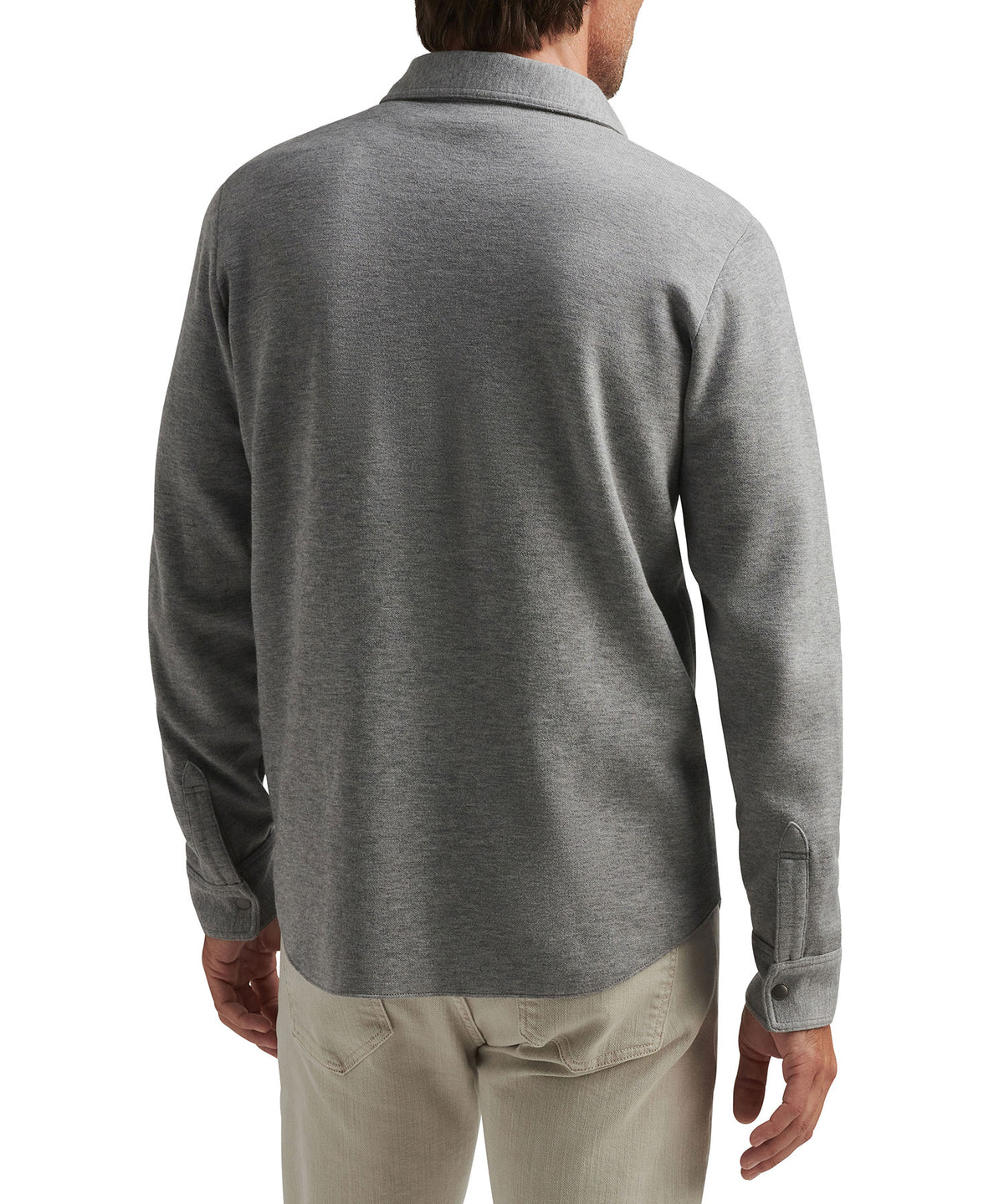 Peter Millar Ennis Snap Sweater Pullover, Men's Big & Tall