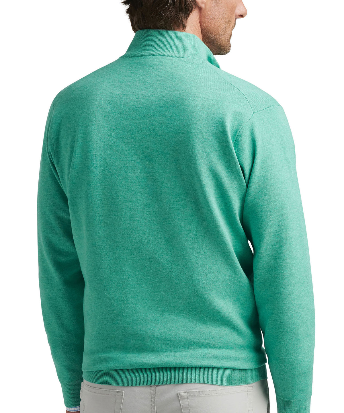 Peter Millar Coolspun Cotton Quarter Zip Sweater, Men's Big & Tall
