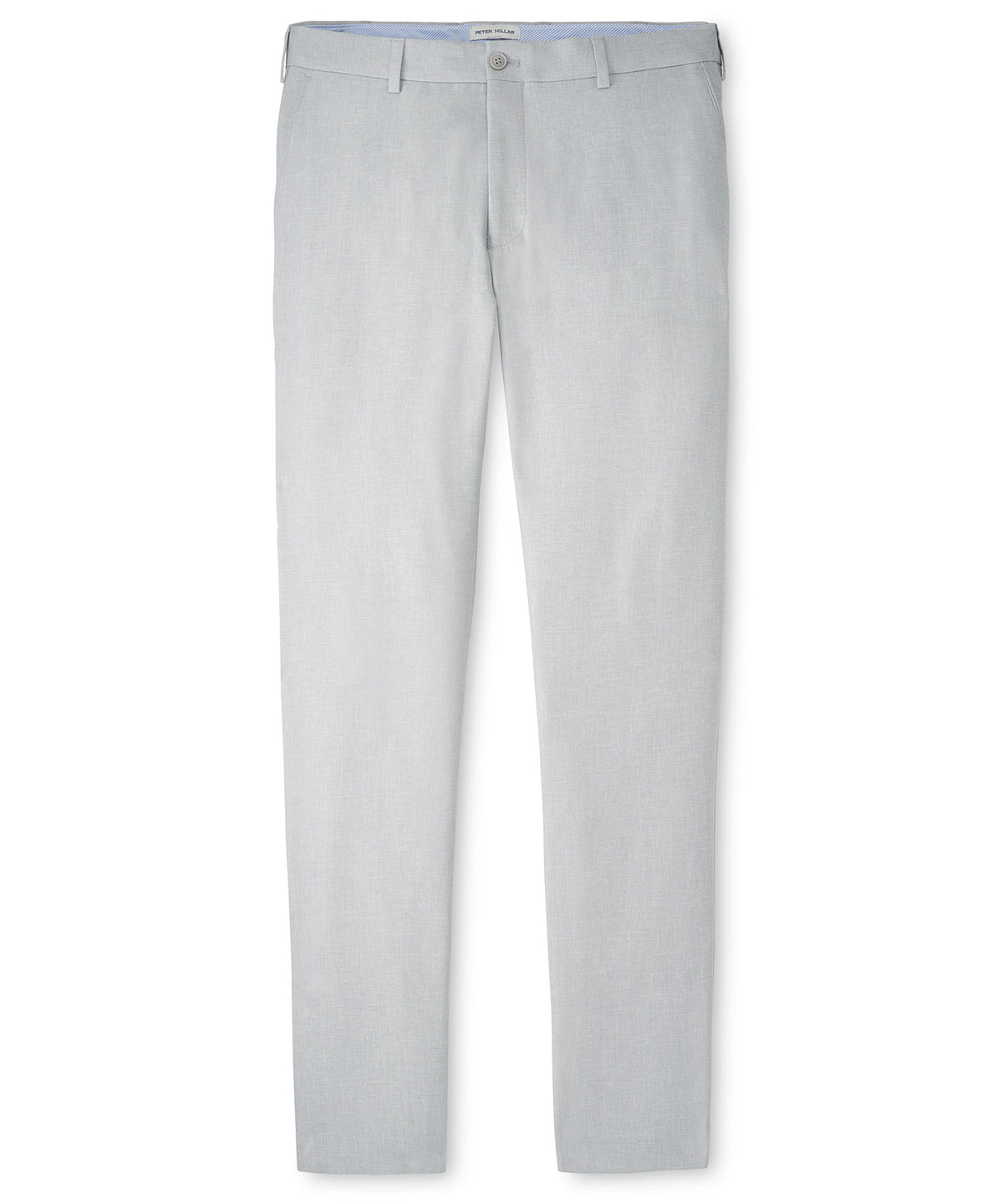 Peter Millar Signature Sateen 5-Pocket Pant - Gale Grey, Men's Big & Tall