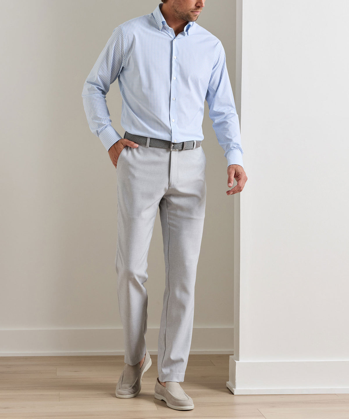 Peter Millar Signature Sateen 5-Pocket Pant, Men's Big & Tall