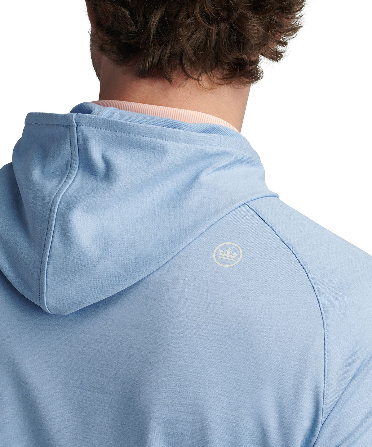 Peter Millar Pine Performance Hoodie Pullover, Men's Big & Tall