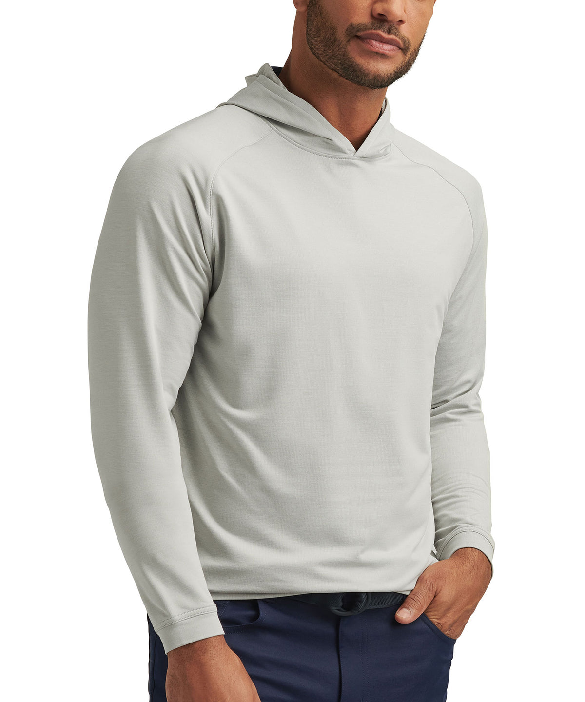 Peter Millar Pine Performance Hoodie Pullover, Men's Big & Tall
