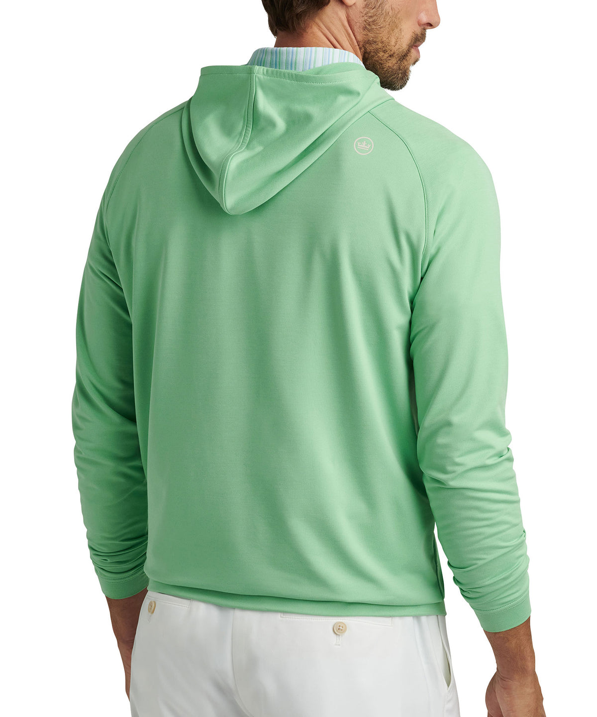 Peter Millar Pine Performance Hoodie Pullover, Men's Big & Tall
