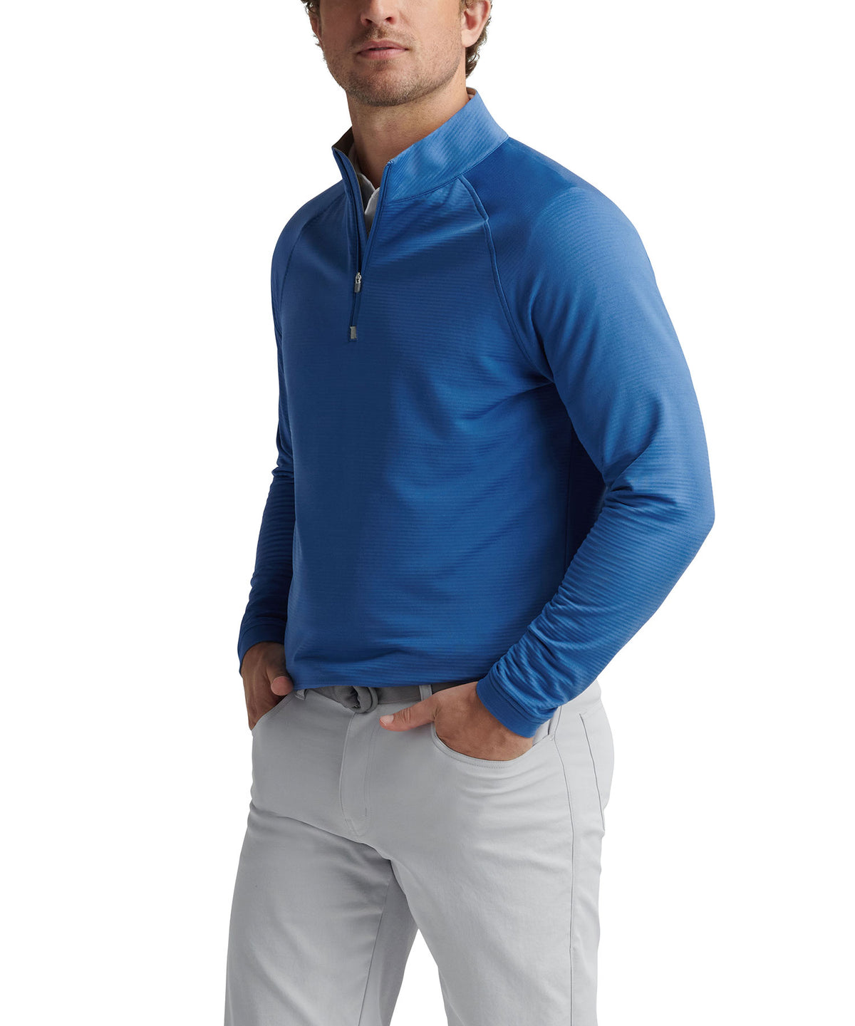 Peter Millar Beaumont Performance Quarter Zip Pullover, Men's Big & Tall