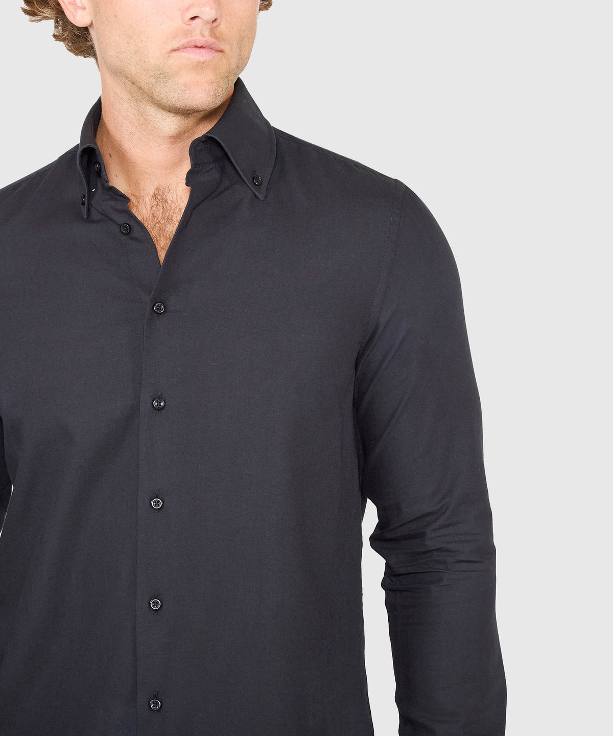 Westport No-Tuck Long Sleeve Button Down Collar Cotton Oxford Sport Shirt, Men's Big & Tall