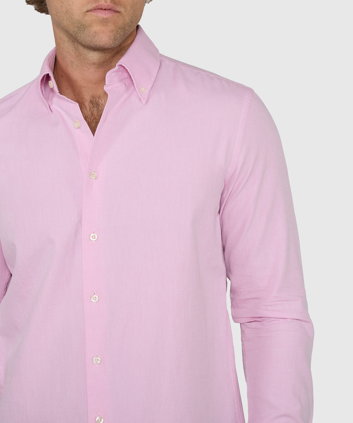 Westport No-Tuck Long Sleeve Button Down Collar Cotton Oxford Sport Shirt, Men's Big & Tall