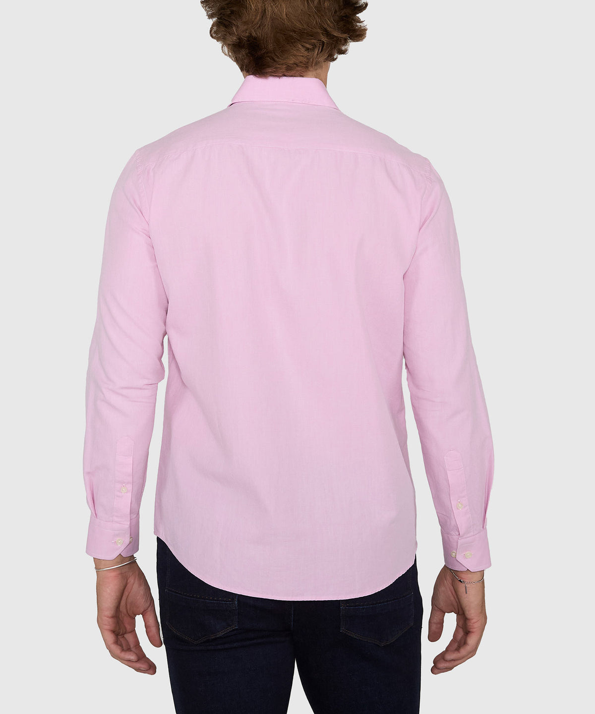 Westport No-Tuck Long Sleeve Button Down Collar Cotton Oxford Sport Shirt, Men's Big & Tall