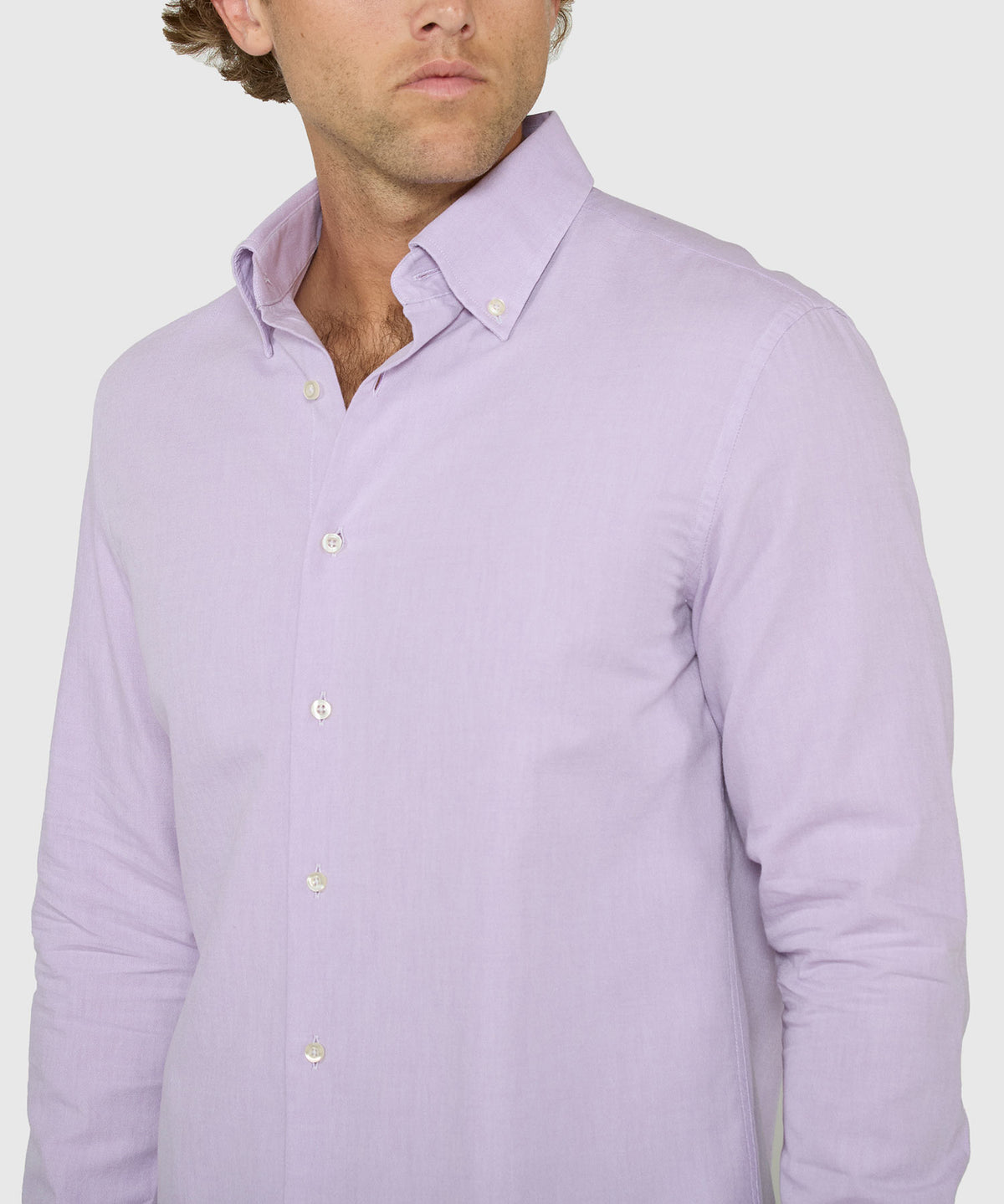 Westport No-Tuck Long Sleeve Button Down Collar Cotton Oxford Sport Shirt, Men's Big & Tall