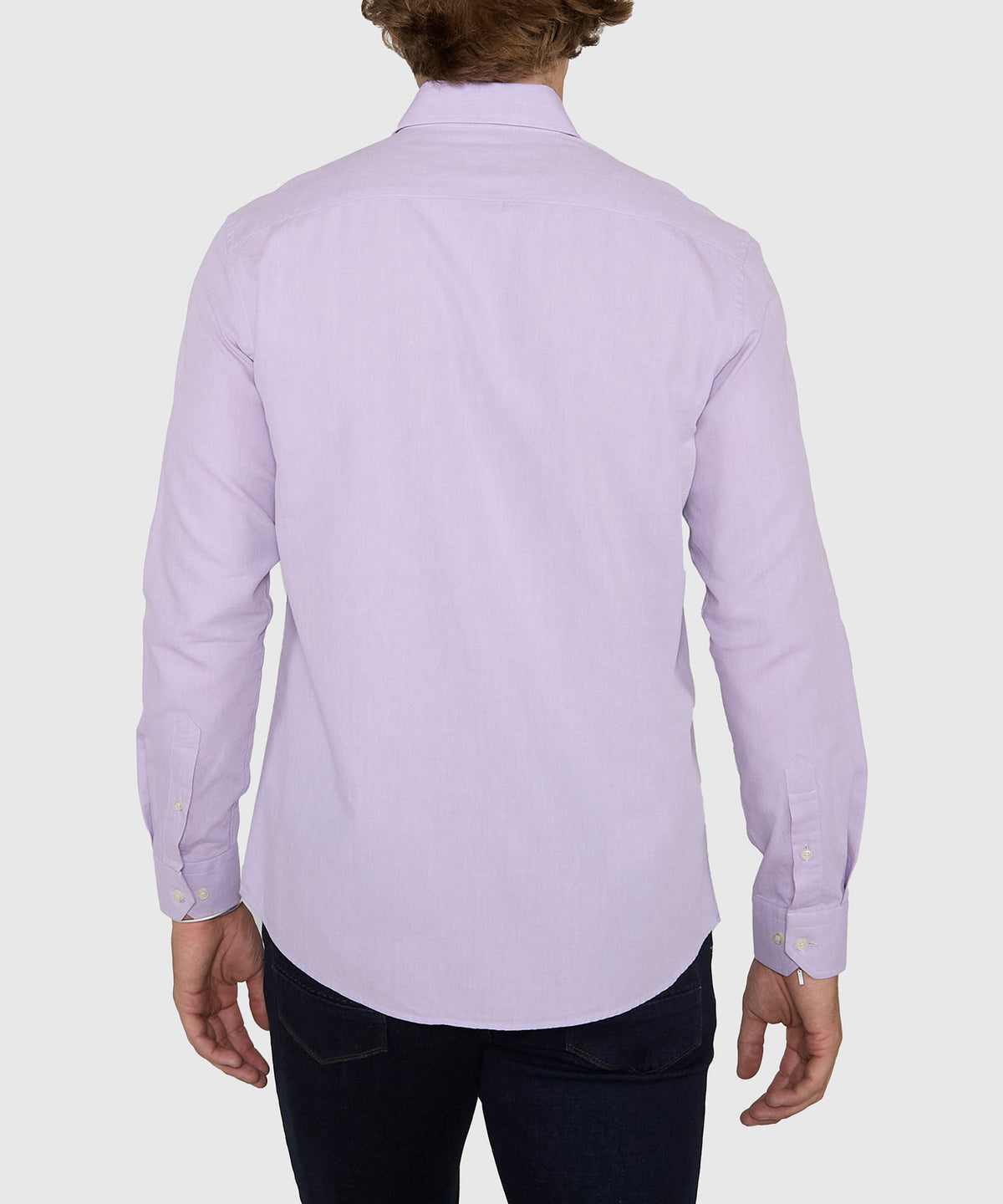 Westport No-Tuck Long Sleeve Button Down Collar Cotton Oxford Sport Shirt, Men's Big & Tall
