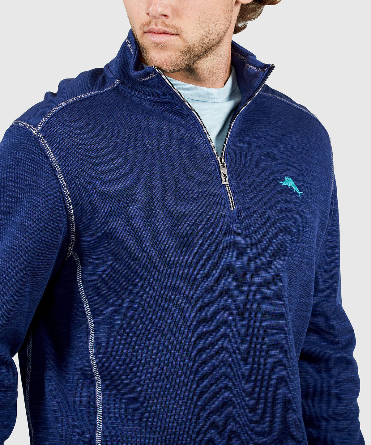 Tommy Bahama Tobago Bay Half Zip Pullover, Men's Big & Tall