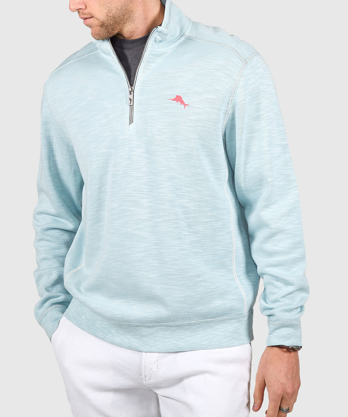 Tommy Bahama Tobago Bay Half Zip Pullover, Men's Big & Tall