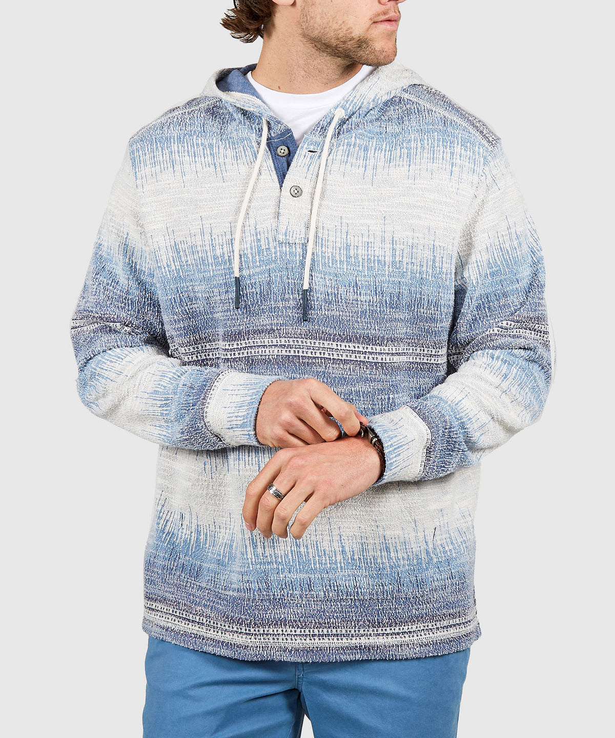 Tommy Bahama Lapis Skies Baja Pullover, Men's Big & Tall