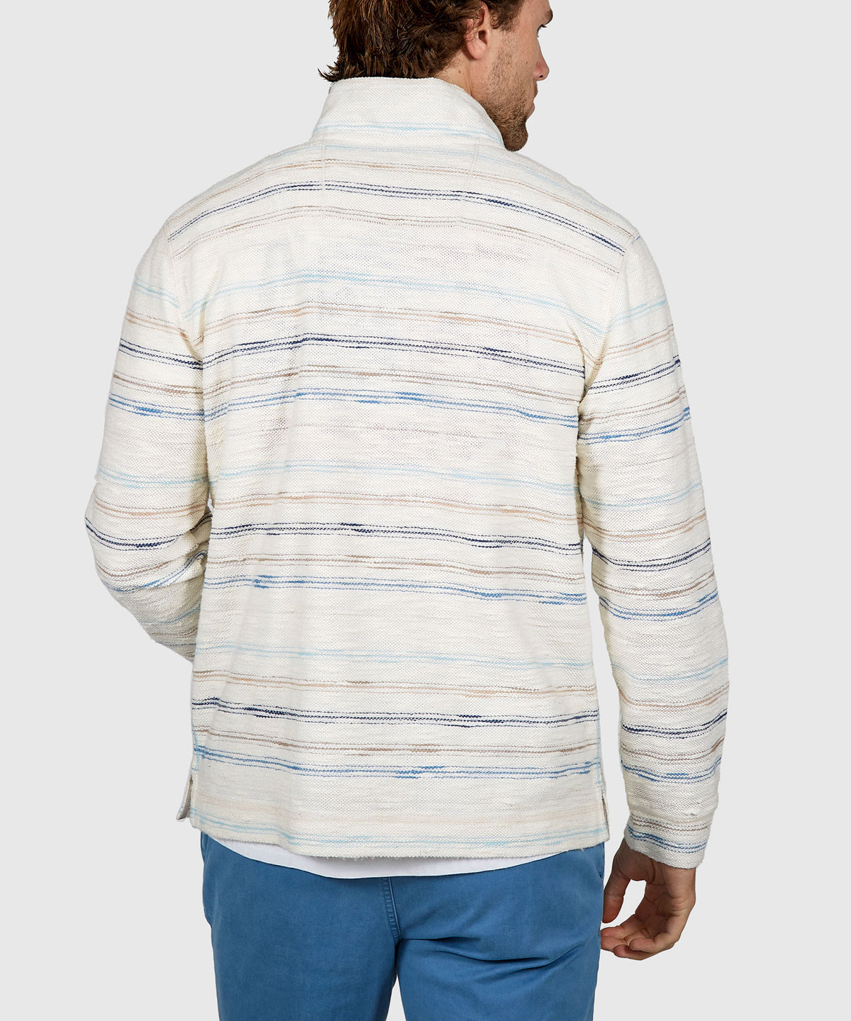 Tommy Bahama Minori Sands Button Mock Pullover, Men's Big & Tall