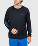 Tommy Bahama Long Sleeve Chill Time Surf Crew Neck Rash Guard Shirt