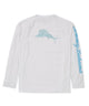 Tommy Bahama Long Sleeve Chill Time Surf Crew Neck Rash Guard Shirt