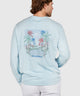 Tommy Bahama Long Sleeve 'Red, White & Boom' Lux T-Shirt