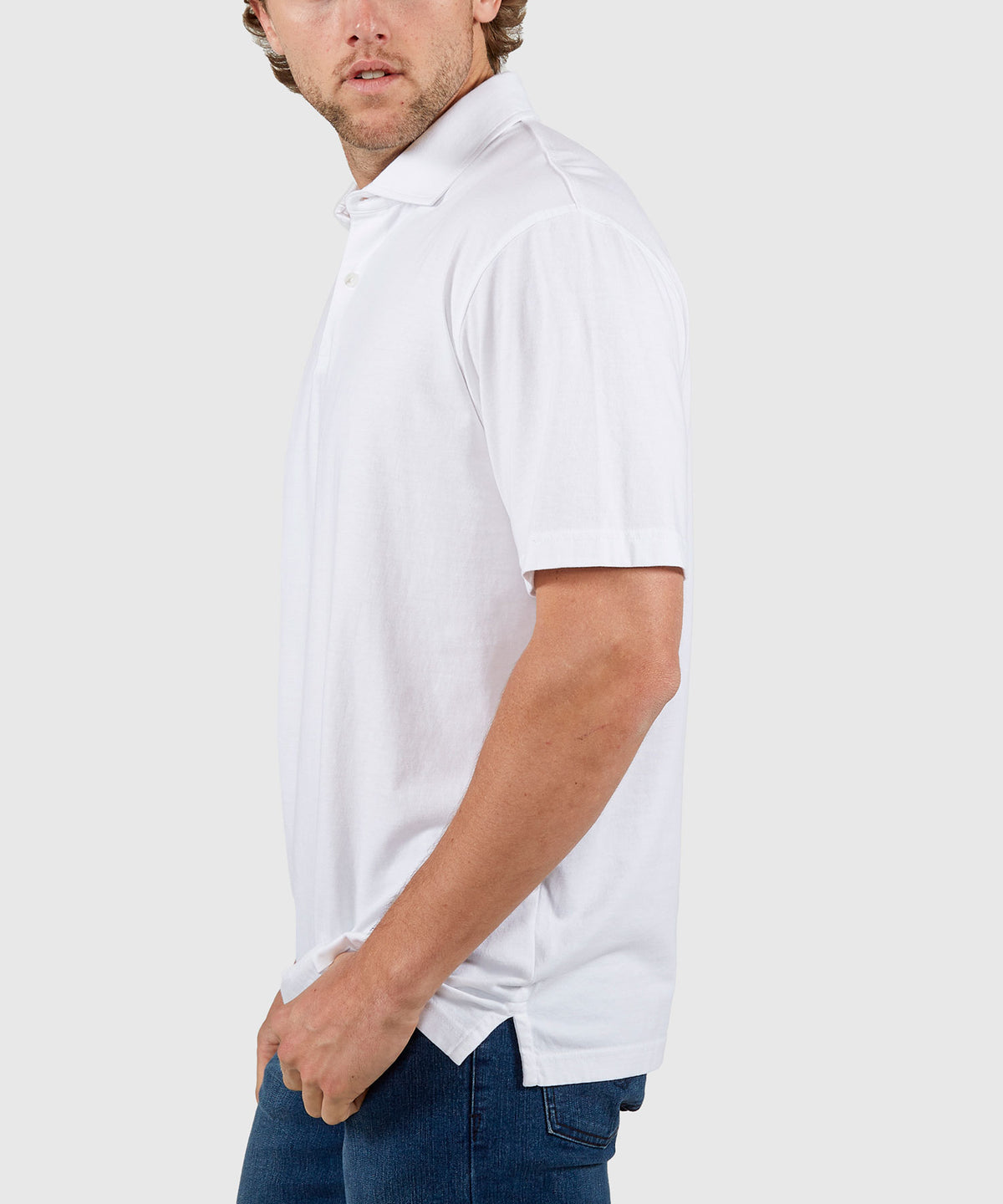 Westport Lifestyle Sunwashed Short Sleeve Polo, Men's Big & Tall