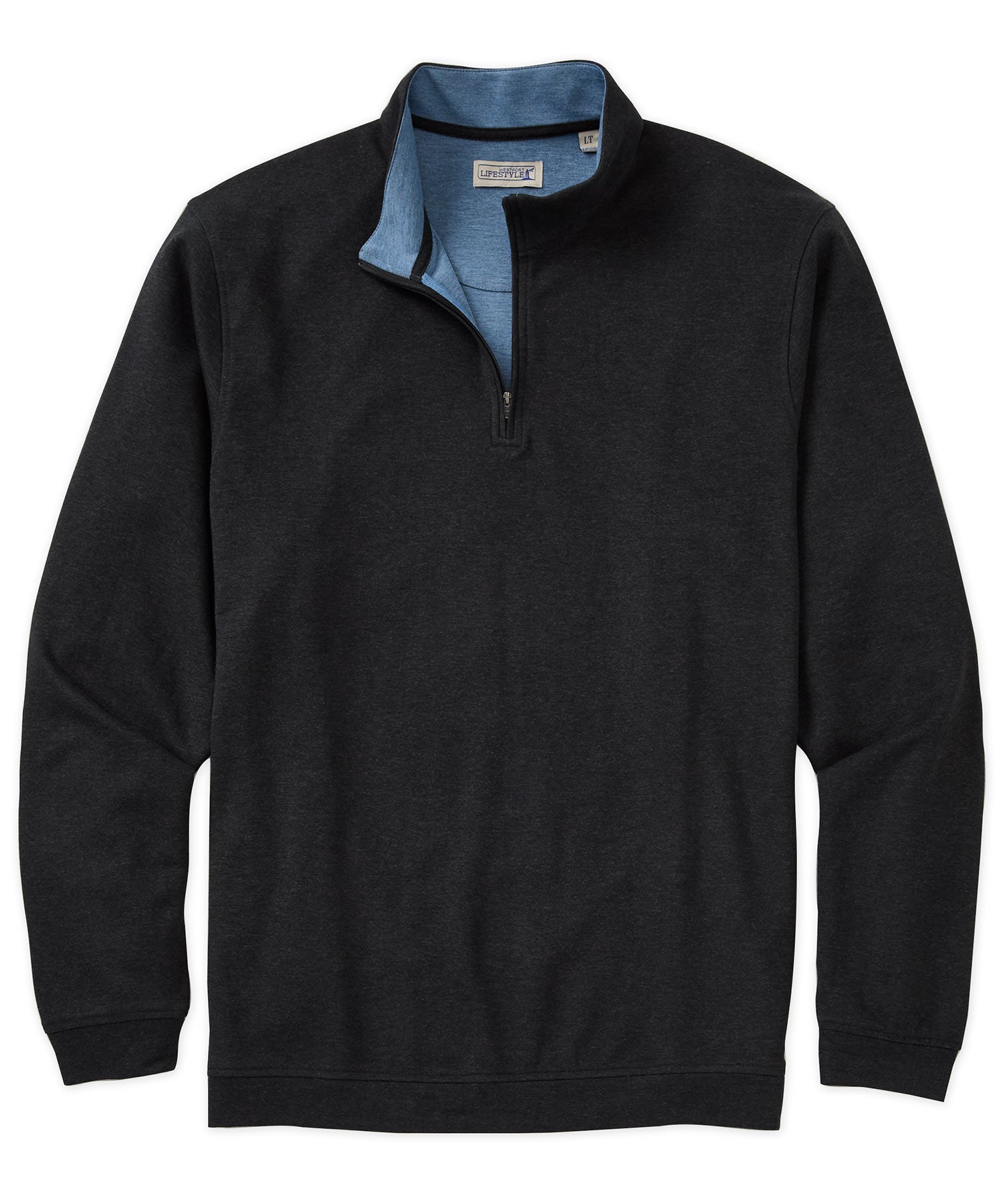 warehouse　Lot2162 Big & Tall Westport Lifestyle Interlock Knit Quarter Zip