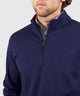 Westport Lifestyle Long Sleeve Interlock Knit Quarter Zip Pullover
