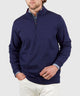 Westport Lifestyle Long Sleeve Interlock Knit Quarter Zip Pullover