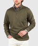 Westport Lifestyle Long Sleeve Interlock Knit Quarter Zip Pullover