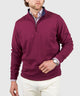 Westport Lifestyle Long Sleeve Interlock Knit Quarter Zip Pullover