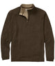 Westport Lifestyle Long Sleeve Herringbone Interlock Quarter Zip Pullover